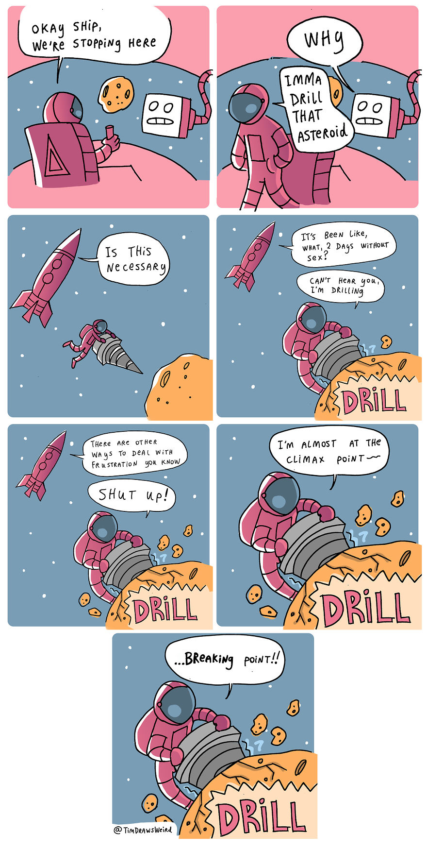 Sextronaut Comic