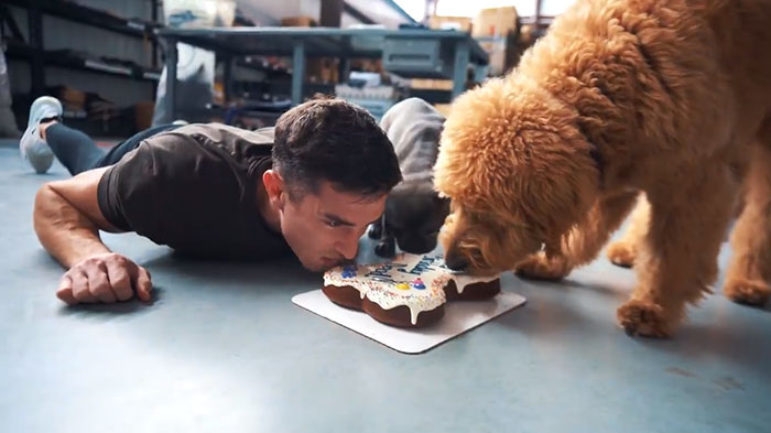 Man Rents A Whole Billboard To Let People Know It's His Dog's Birthday