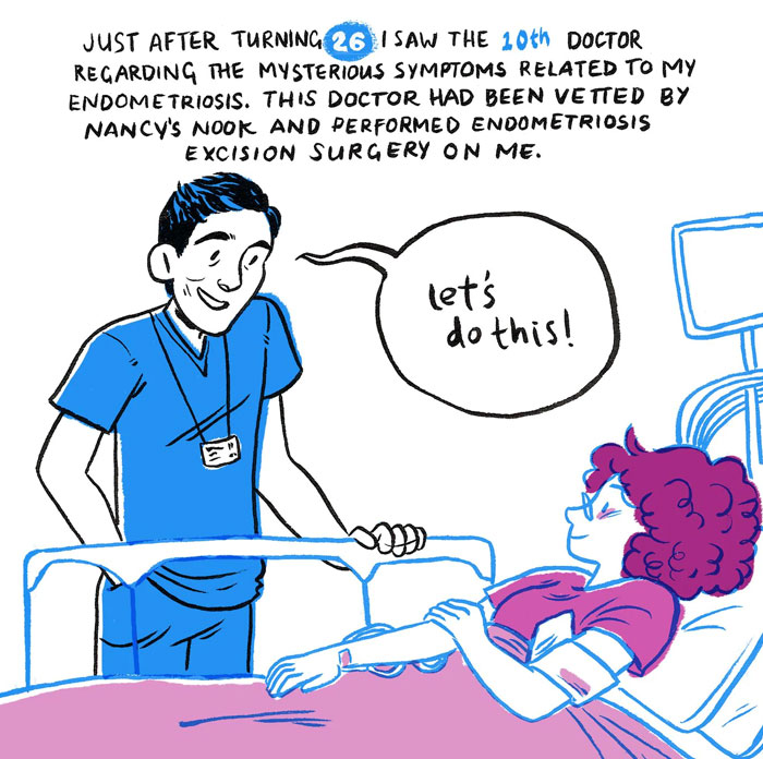 Woman Illustrates The Reality Of Women Who Suffer From Endometriosis