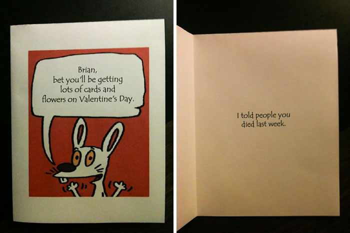 My Friend Was Just Cheated On. This Is The Valentine's Card She's Sending Her Ex