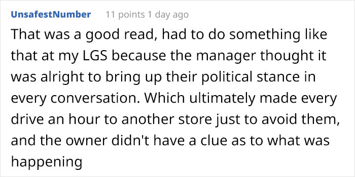 Jerk Manager Ruins People's Beloved Game Store, Ends Up Being Exposed And Fired