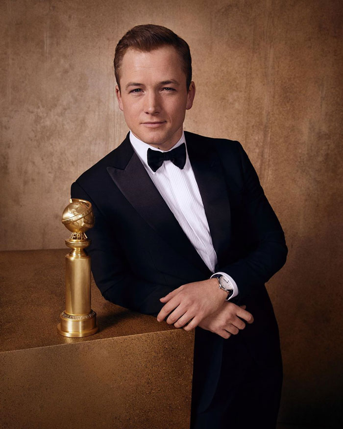 Taron Egerton, Best Performance By An Actor In A Motion Picture, Musical Or Comedy, "Rocketman"