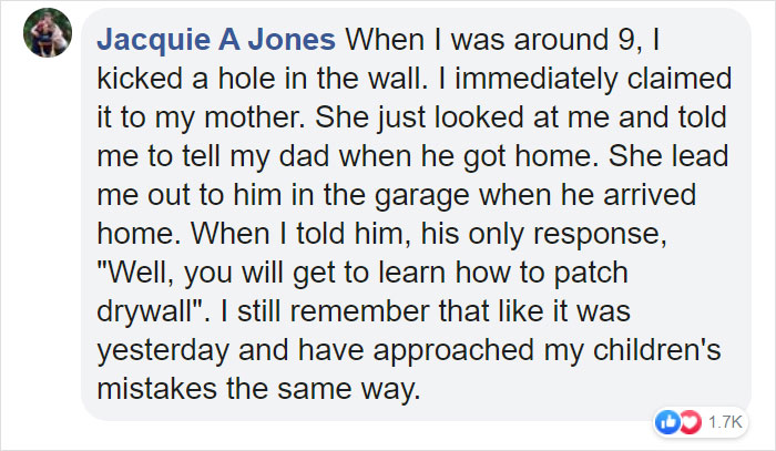 Parents Are Loving This Mom's Concept On Punishing Her Daughter For Putting A Hole In The Wall