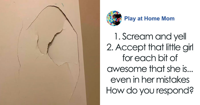 Parents Are Loving This Mom’s Concept On Punishing Her Daughter For Putting A Hole In The Wall