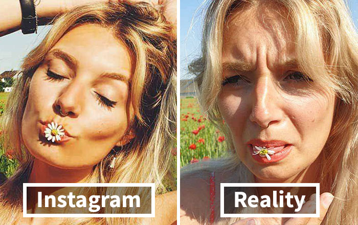 Girl Exposes The Truth Behind Those ‘Perfect’ Instagram Photos With 30 Side-By-Side Pics