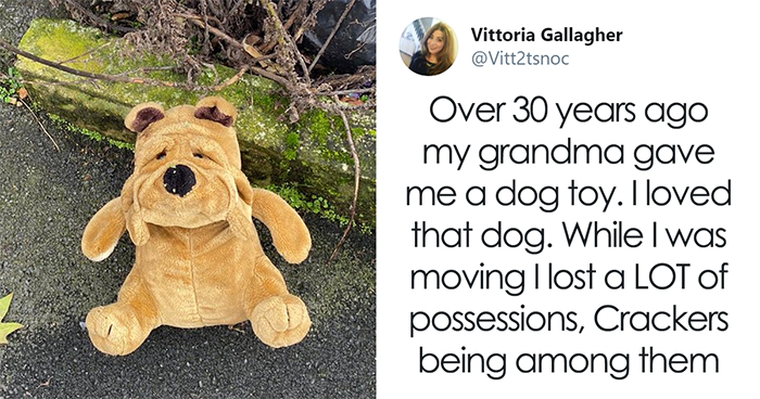 Woman Takes Home Filthy Toy She Found On The Street Thinking It’s Hers From 18 Years Ago, Realizes She Made A Mistake