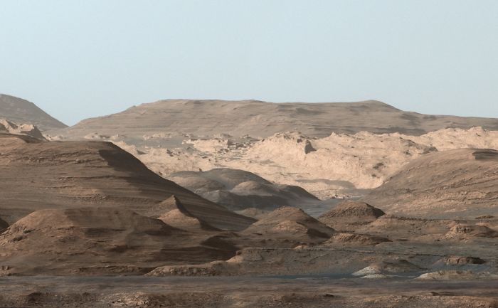 Mount Sharp Comes In Sharply