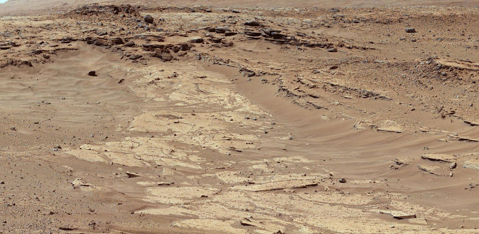 Differential Erosion At Work On Martian Sandstones