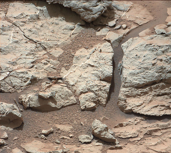 Veins In 'Sheepbed' Outcrop