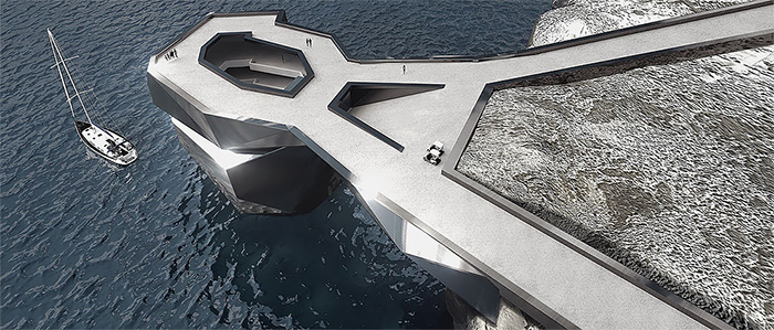 After The Iconic Azure Window In Malta Collapsed, This Russian Architect Proposes A Flashy Mirrored Building In Its Place