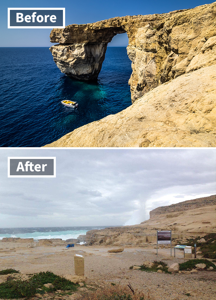 After The Iconic Azure Window In Malta Collapsed, This Russian Architect Proposes A Flashy Mirrored Building In Its Place