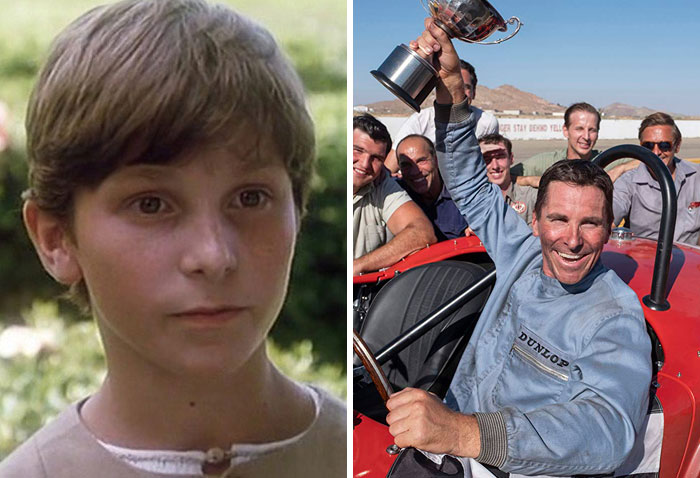 Christian Bale: Mio, Mano Mio (1987) — Ford V Ferrari (2019)