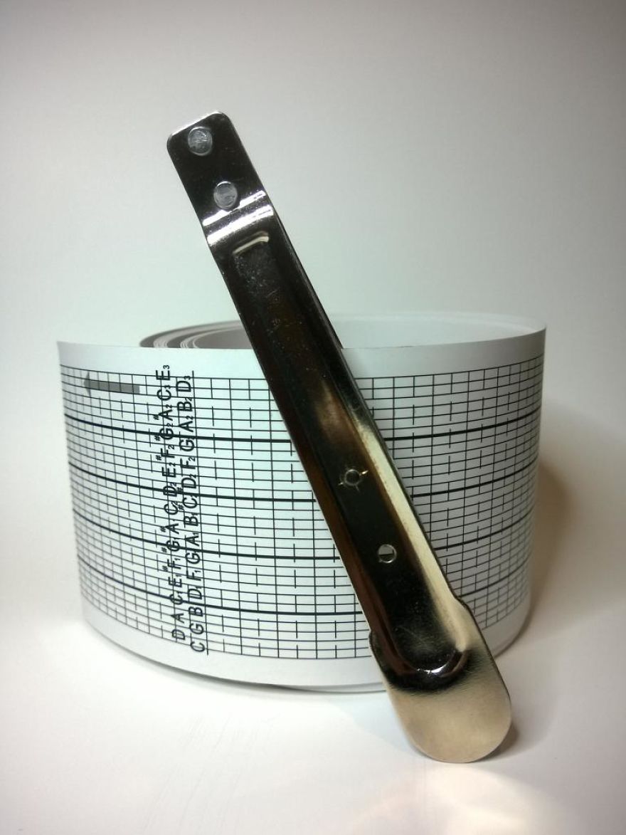 Music Box Playing Paper Strips!
