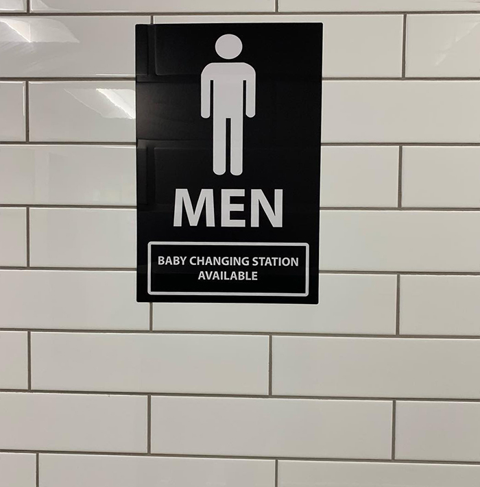 This Group Of Dads Stood Up For Equal Rights & It's Now Illegal In NYC To Set Up Men's Public Restrooms Without Baby Changing Stations