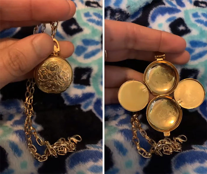 Was Looking For A Simple Locket, Ended Up With This Cool Little Find! Only A Dollar