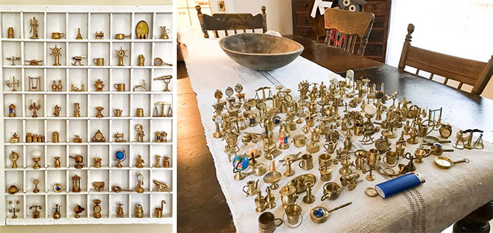 Brass Miniatures, All Thrifted. I Think I Have The Whole Collection