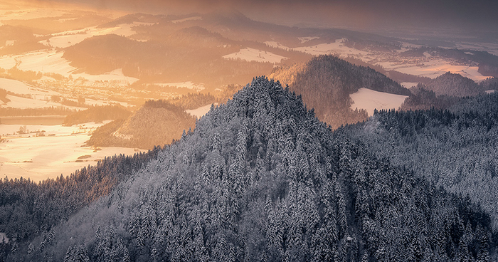 I Visited Three Crowns In The Polish Pieniny Mountains With A Magical Winter Scenery