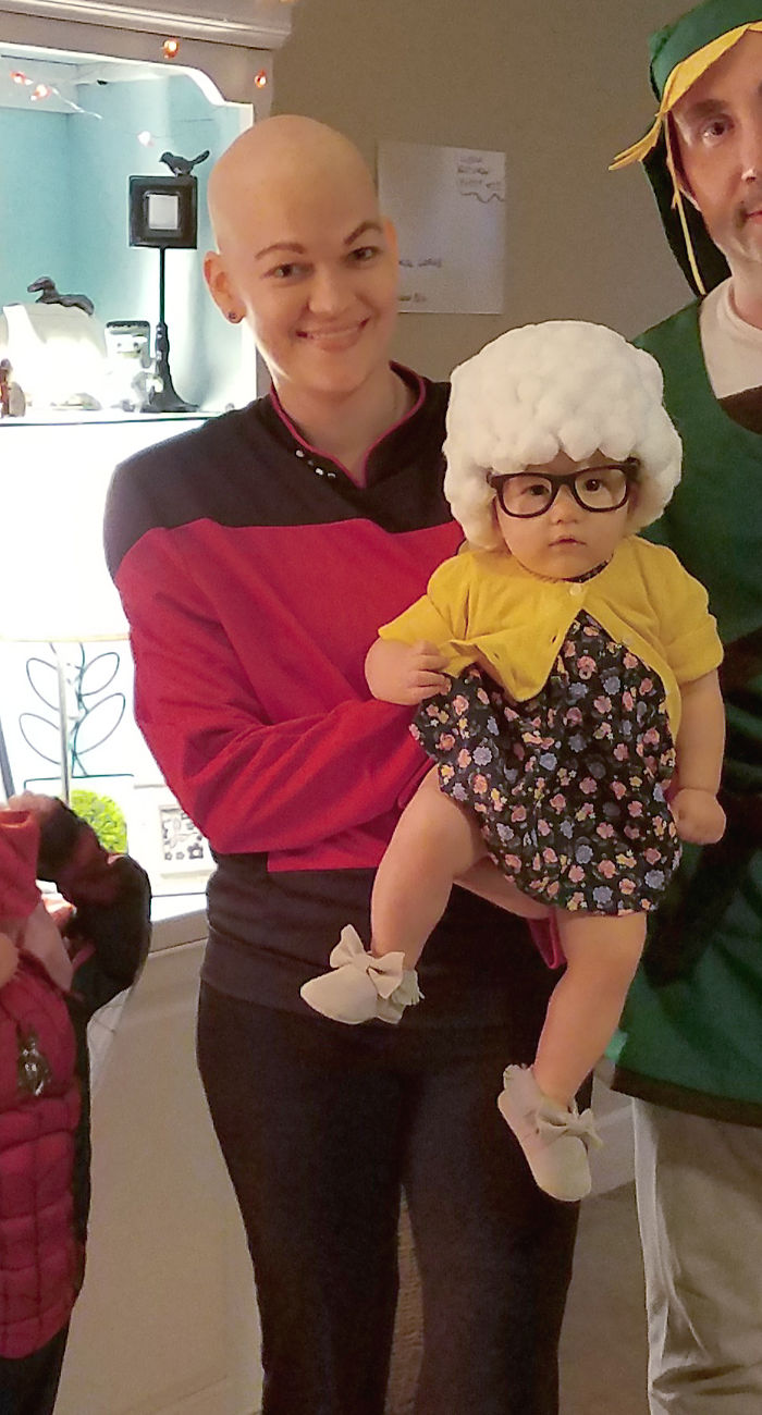 The Only Fun Things About Chemo- Dressing Up As Capt. Picard!