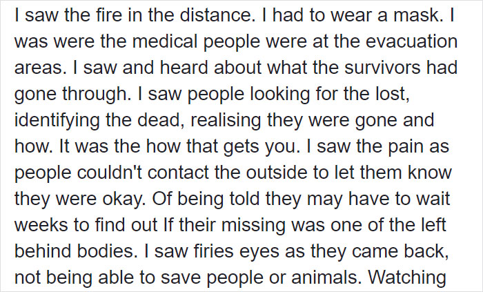 Volunteer Paints A Picture Of How Terrifying The Bushfires Actually Are
