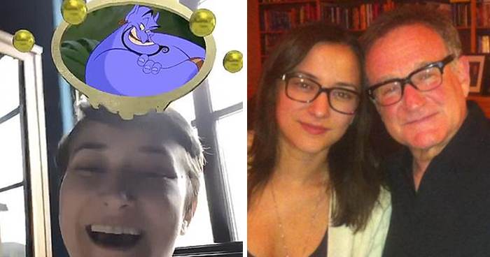 Robin Williams’ Daughter Gets Genie, Her Dad’s Famous Role, In ‘Which Disney Character Are You’ Instagram Filter