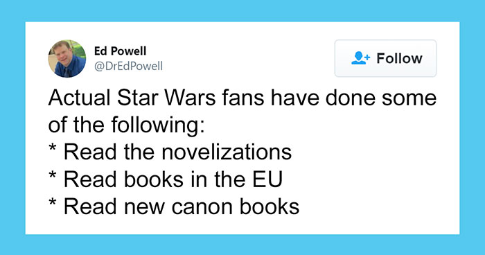 Obnoxious Star Wars Fandom “Gatekeeper” Is Told Off By The Co-Writer Of Star Wars Books