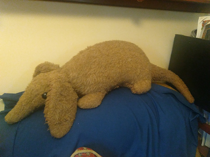 stuffed aardvark