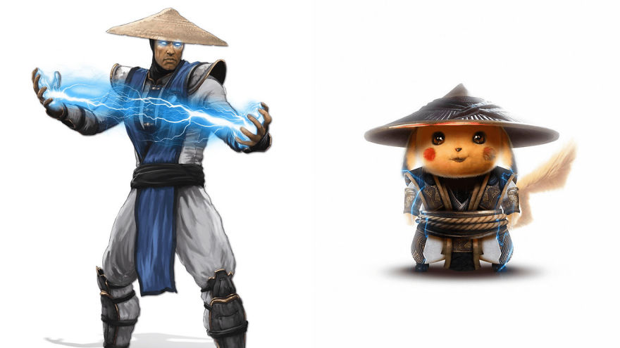 Superhero Characters As Pikachu Versions