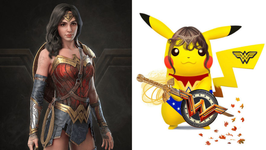 Superhero Characters As Pikachu Versions