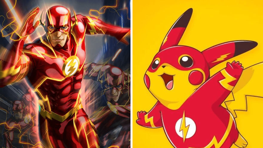 Superhero Characters As Pikachu Versions