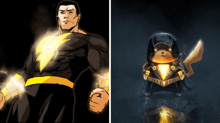 Superhero Characters As Pikachu Versions