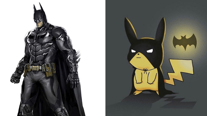 Superhero Characters As Pikachu Versions