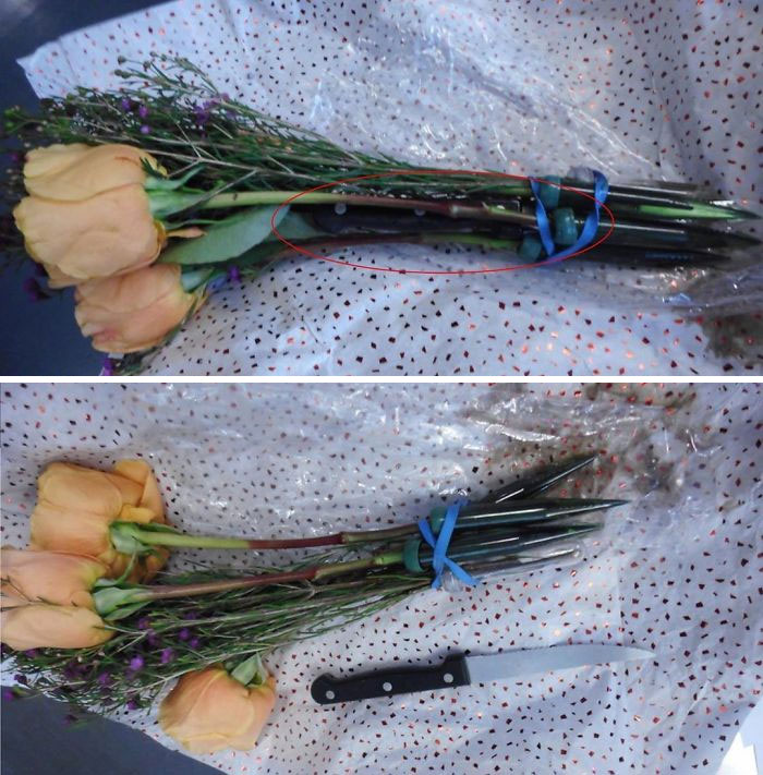 A Knife Hidden In Your Flowers