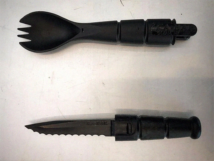 Tactical Spork That Allows You To Defend Said Franks And Beans From Ne'er-Do-Wells