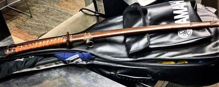 This Sword Was Discovered In A Traveler’s Carry-On Guitar Case