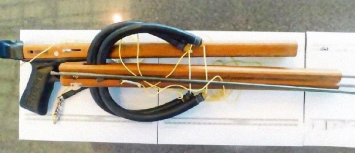 This Speargun Was Discovered Recently In A Houston (Hou) Traveler’s Carry-On Bag