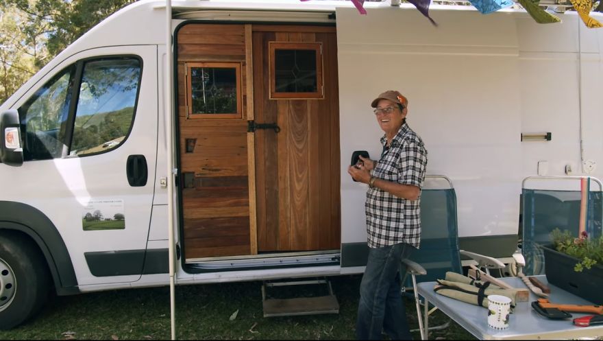 64-Year-Old Solo Woman Travels Full-Time In Her Incredible Tiny House