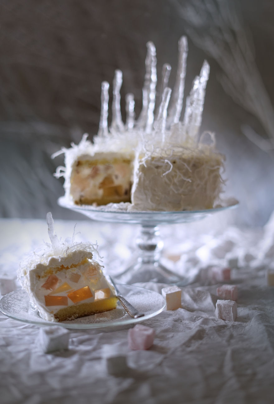 I Made This White Witch Turkish Delight Cake In Honor Of My Favorite Winter Fairytale