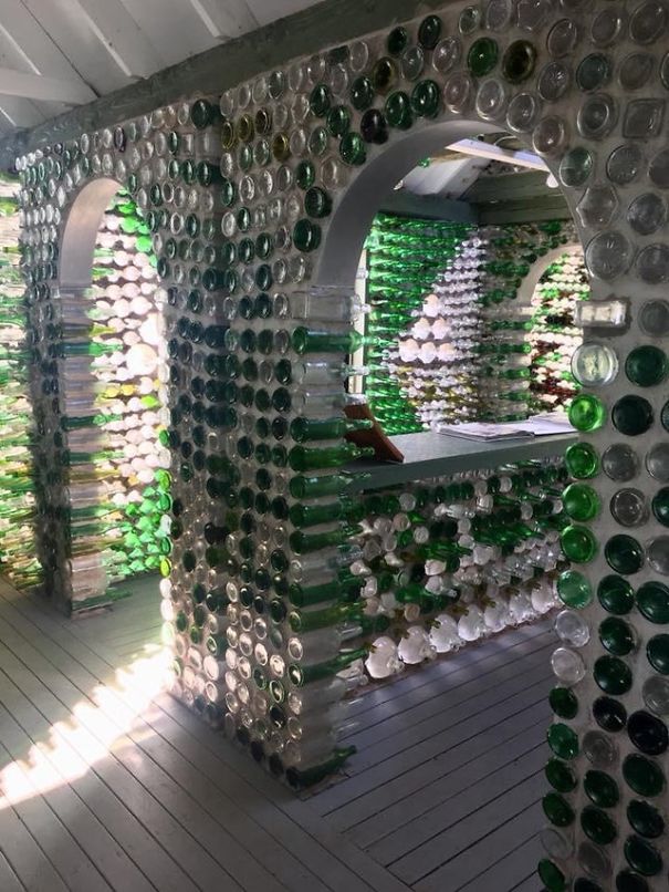 "This House Made Of Glass Bottles"