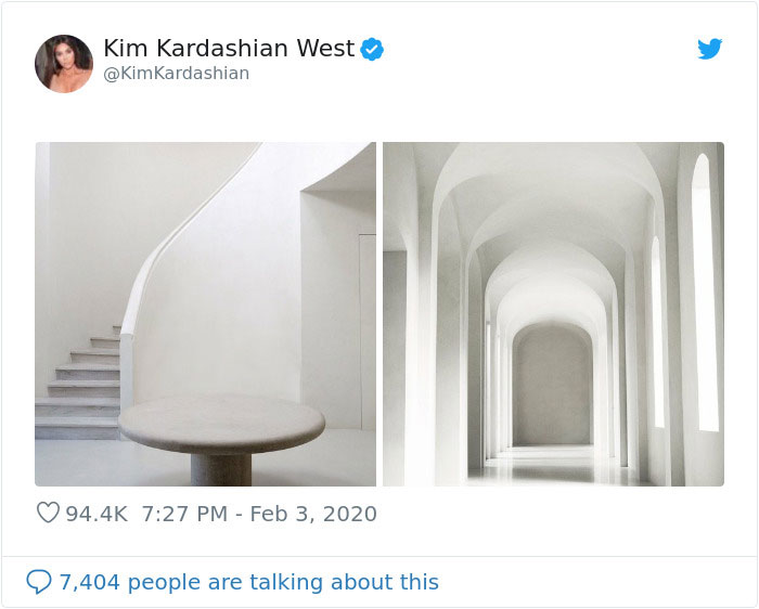 Kim Kardashian Posts Photos Of Her Mansion And It's So Empty, People Start Hilariously Roasting It | Bored Panda