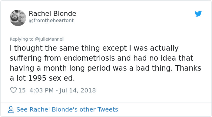 Women Are Sharing The Most Ridiculous Things About Periods And Sex That They Learned Due To Poor Sex-Ed