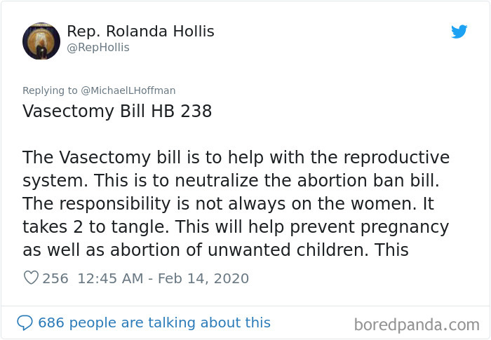 After Alabama Banned Abortions, This Lawmaker Introduced A Bill That Would Make Vasectomies Mandatory