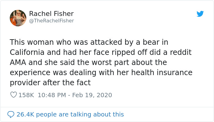 Woman Gets Mangled By Bear, Says The Worst Part Was Getting Her Health Insurance