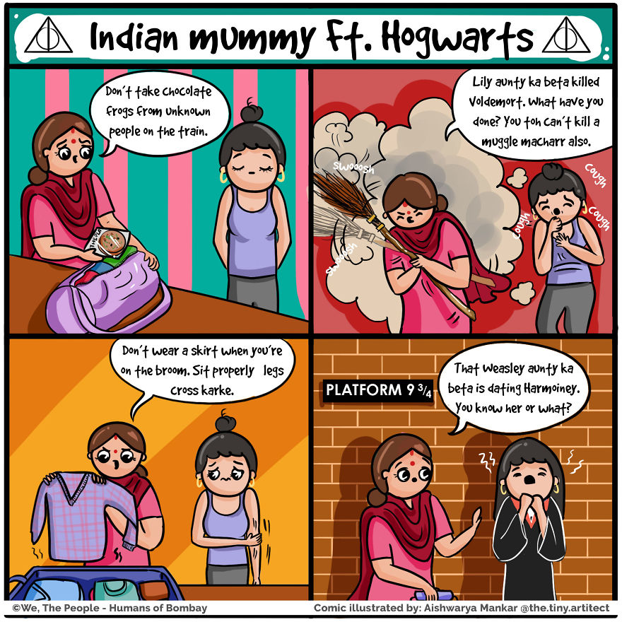 Indian Mummy Ft Hogwarts