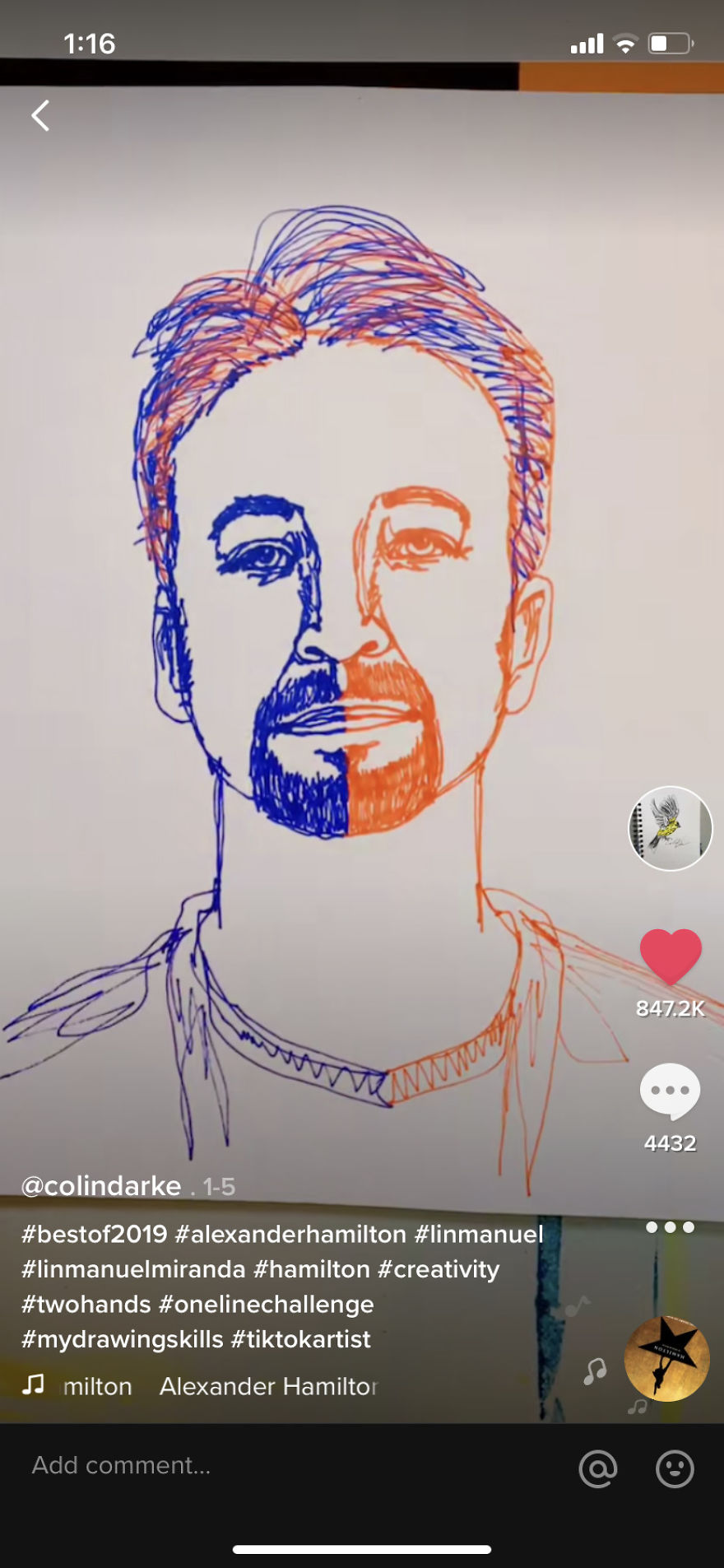 Viral Artist Drawing With Both Hands At The Same Time Viral Artist Drawing With Both Hands At The Same Time
