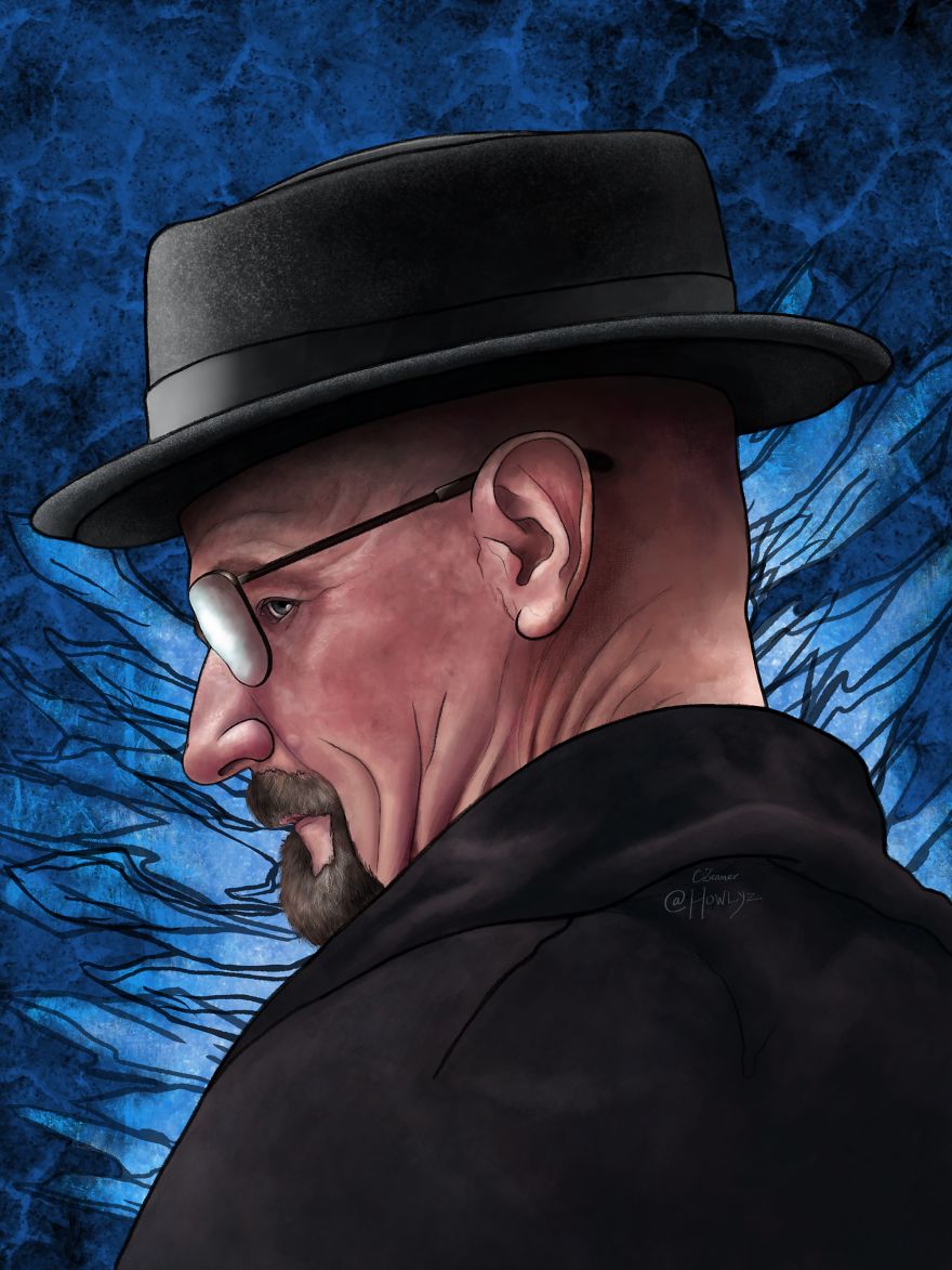 Breaking Bad - Heisenberg Artwork Breaking Bad - Heisenberg Artwork
