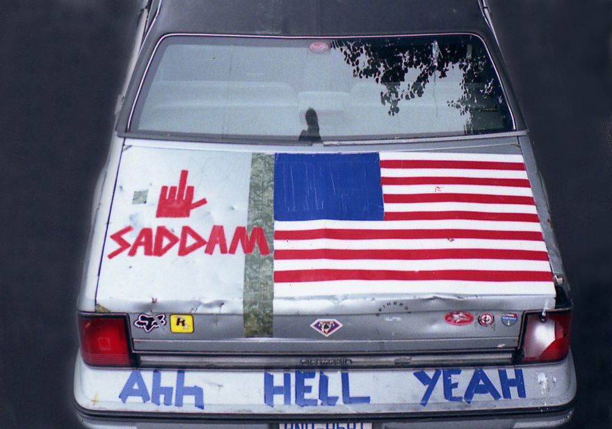 Saddam Flag, North Carolina