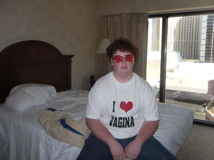 Yo a los 17 años en Las Vegas. 2010