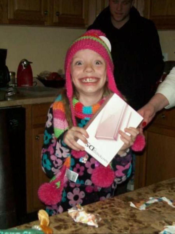 Me, On My 8th Birthday, Getting The DS I Raved About