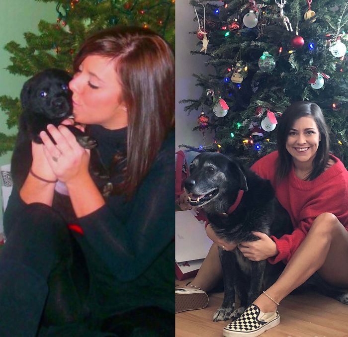 Our 1st Christmas Together And Our 13th Christmas Together!