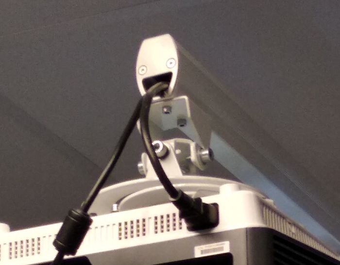 This Projector Support At My English Class Is So Happy To Do His Job